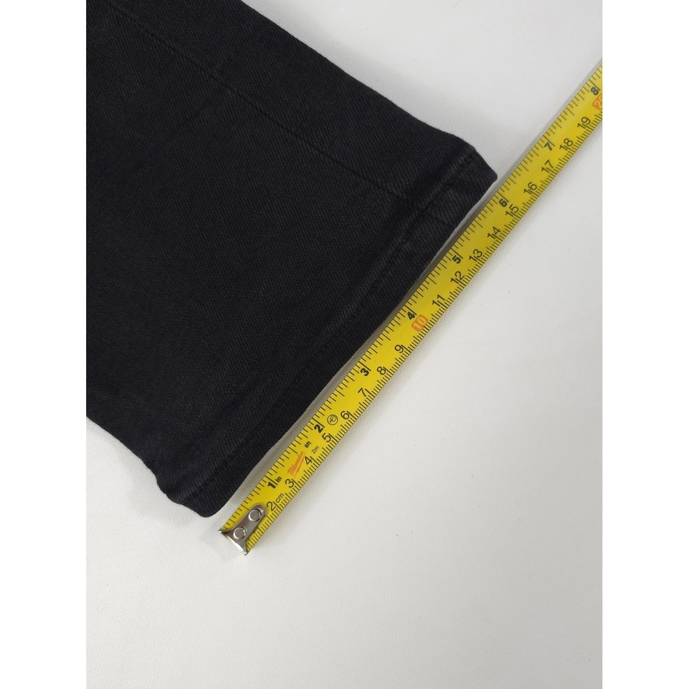 True Religion Billie Big T mid-rise Straight skinny Blue Black Women jeans 24 - Picture 10 of 10